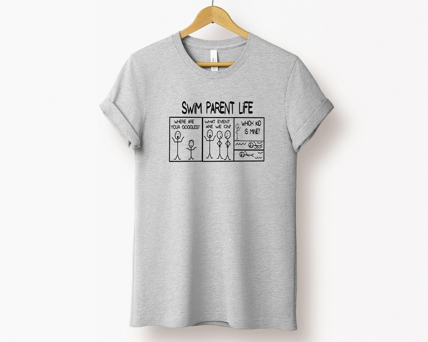 Swim Parent Life T-Shirt, Swimming T-Shirt