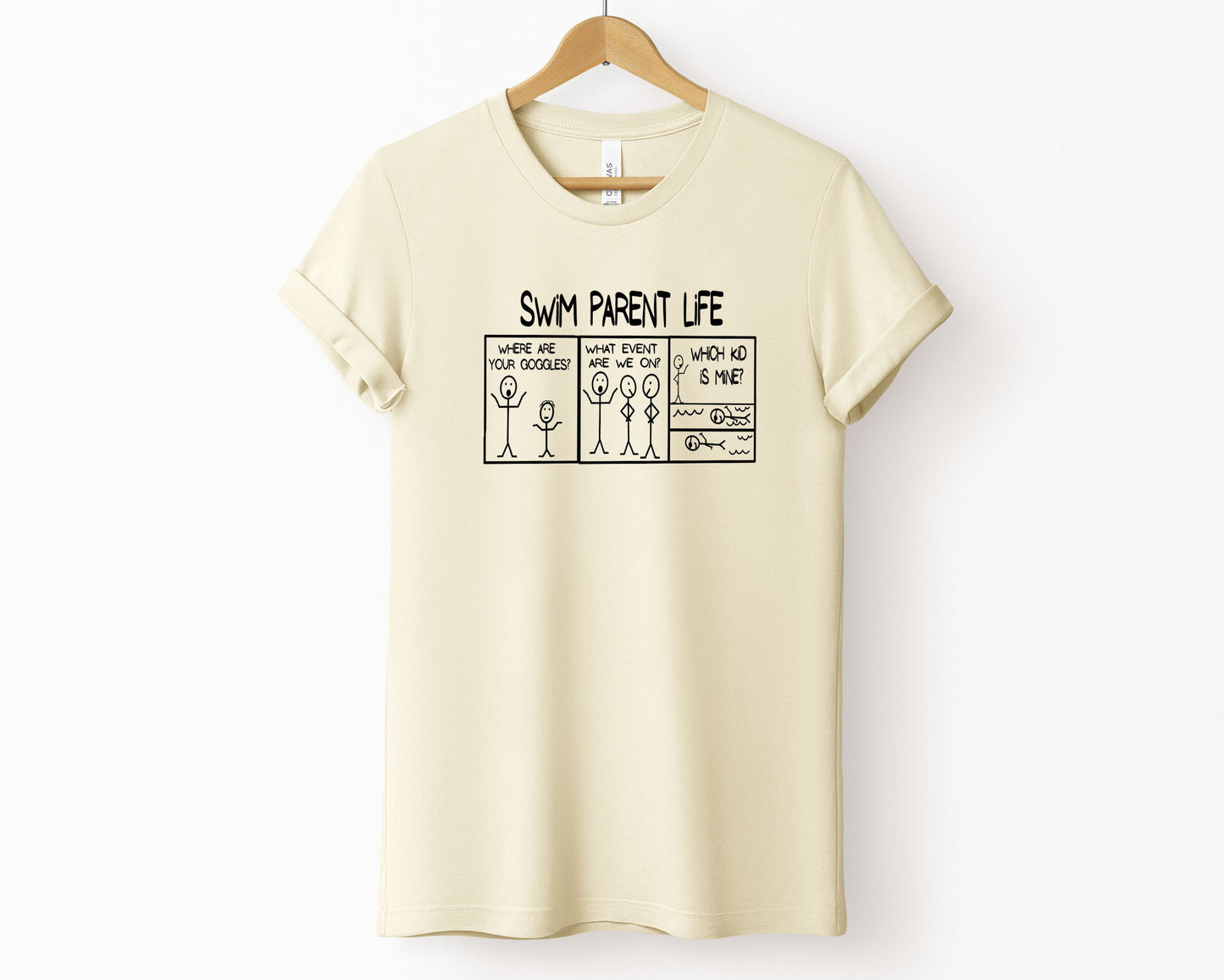 Swim Parent Life T-Shirt, Swimming T-Shirt