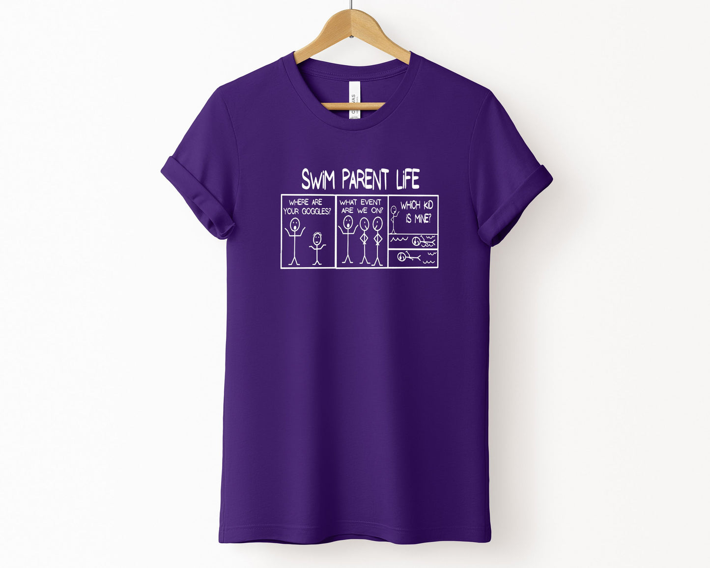Swim Parent Life T-Shirt, Swimming T-Shirt