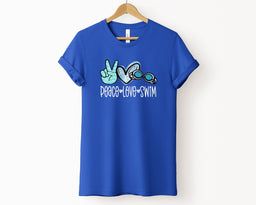 Peace Love Swim T-Shirt