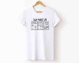 Swim Parent Life T-Shirt, Swimming T-Shirt