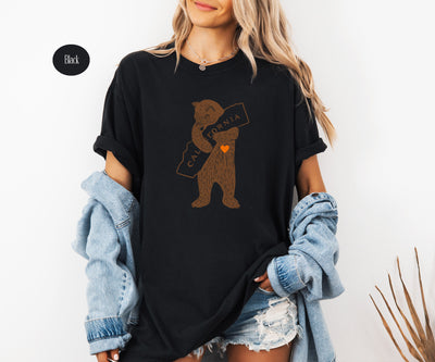 California Bear T-shirt, Comfort Color T-Shirt, Love California T-shirt