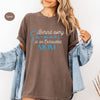 Behind every Swimmer is a Exhausted Mom T-shirt, Comfort Color T-shirt, Swimmer T-shirt, Swim Team T-shirt