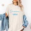 Behind every Swimmer is a Exhausted Mom T-shirt, Comfort Color T-shirt, Swimmer T-shirt, Swim Team T-shirt