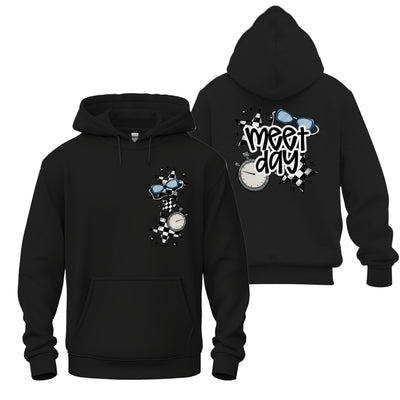 Hoodie – Meet Day Swimming Design | Unisex Swim Team Sweatshirt