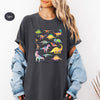 Dinosaur T-shirt, Comfort Color T-Shirt, Dinosaur Shirt, Dinosaur Print Shirt, Paleontology Shirt Dino Shirt Velociraptor Shirt Trex Shirt Aesthetic Dinosaur Gift