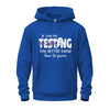 Hoodie – If You're Testing My Waters, You Better Know How to Swim | Bold Swimmer Statement Sweatshirt