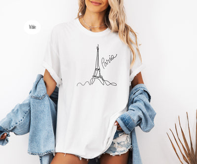 Paris T-shirt, Comfort Color T-Shirt